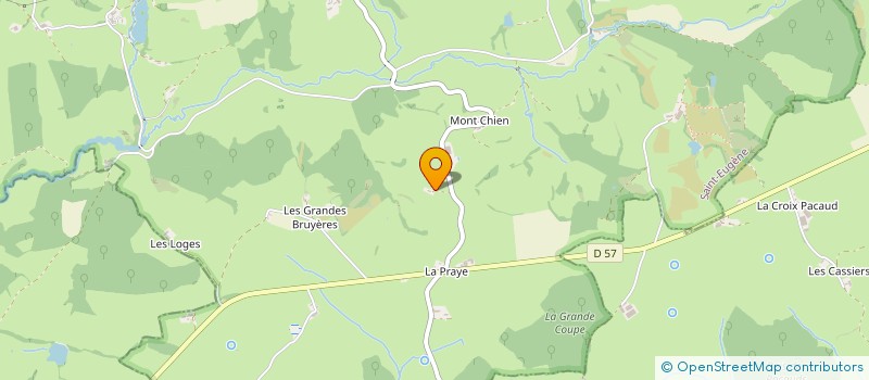 localisation de l'entreprise MADAME MARTINE BEVILACQUA  SAINT-EUGENE