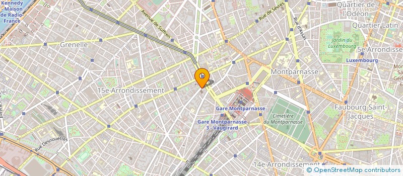 localisation de l'entreprise MADAME MARTINE BILLAULT  PARIS