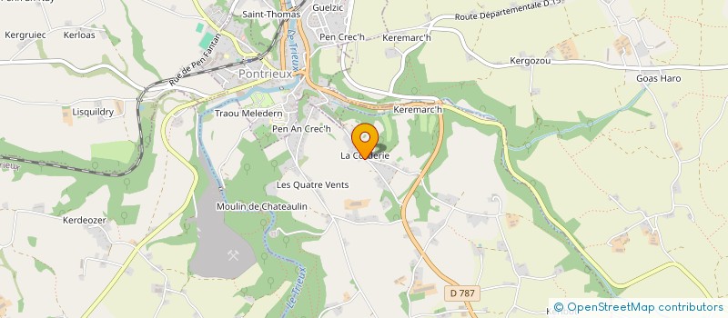 localisation de l'entreprise MADAME MARTINE BINIGUER  SAINT-CLET