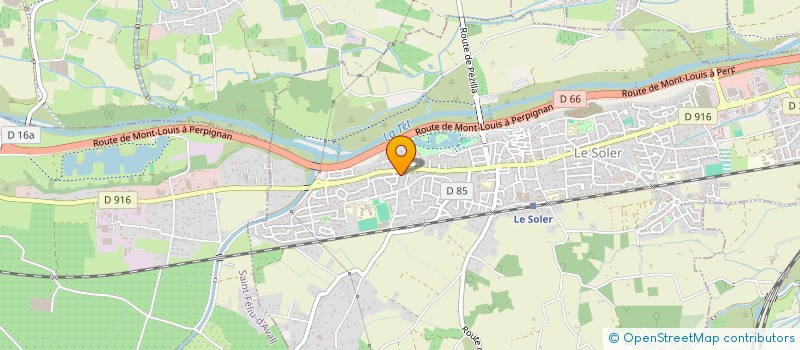 localisation de l'entreprise MADAME MARTINE BLACHE à LE SOLER