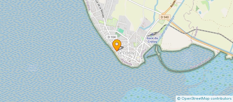 localisation de l'entreprise MADAME MARTINE BLAREL à LE CROTOY