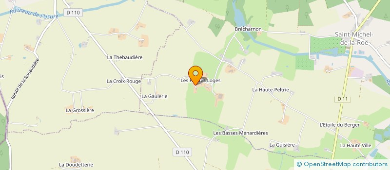 localisation de l'entreprise MADAME MARTINE BLIN à SAINT-MICHEL-DE-LA-ROE