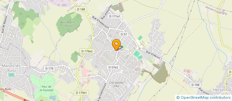 localisation de l'entreprise MADAME MARTINE BLONDEL à BARLIN