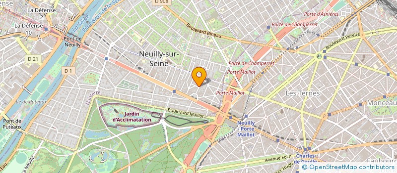 localisation de l'entreprise MADAME MARTINE BOBILLON à NEUILLY-SUR-SEINE