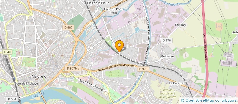 localisation de l'entreprise MADAME MARTINE BOCHATON à NEVERS