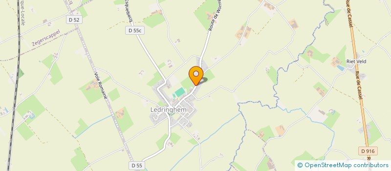 localisation de l'entreprise MADAME MARTINE BODDAERT  HERZEELE