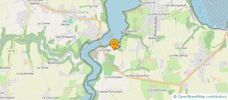 localisation de l'entreprise MADAME MARTINE BOGUAIS à CREHEN
