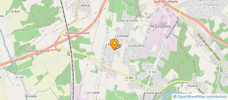 localisation de l'entreprise MADAME MARTINE BOIREAUD à FLEAC
