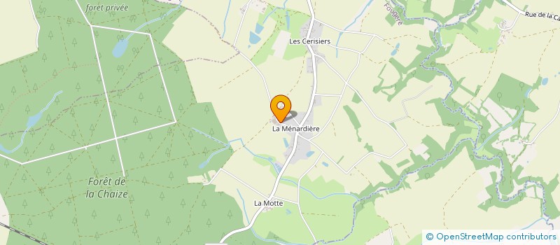 localisation de l'entreprise MADAME MARTINE BOISSINOT  FOUGERE