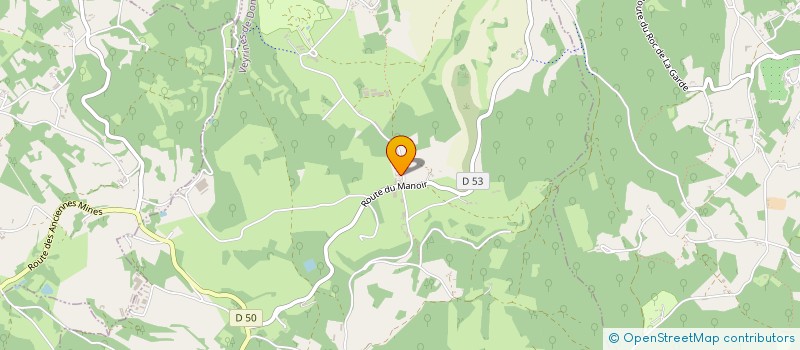 localisation de l'entreprise MADAME MARTINE BONDOUX  VEYRINES-DE-DOMME