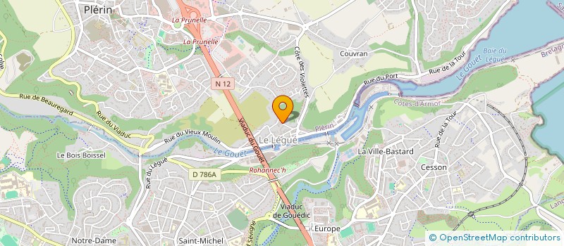 localisation de l'entreprise MADAME MARTINE BONGRE  PLERIN