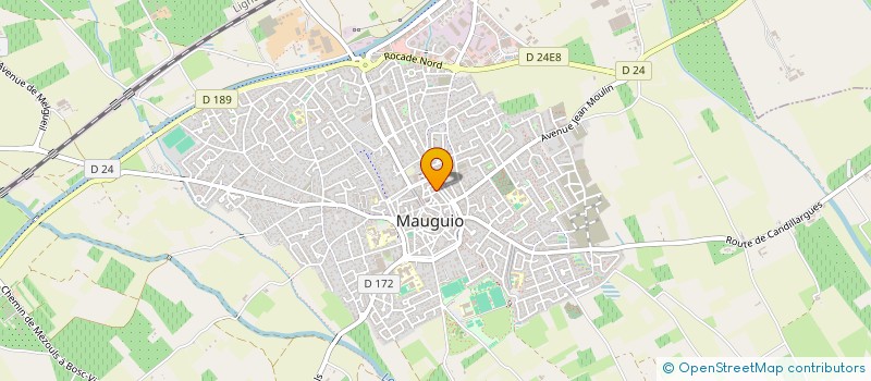 localisation de l'entreprise MADAME MARTINE BONNAL  MAUGUIO