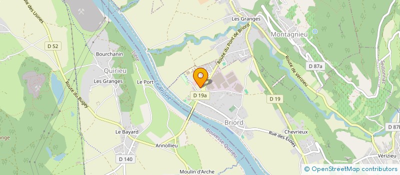 localisation de l'entreprise MADAME MARTINE BONNEUX à BRIORD