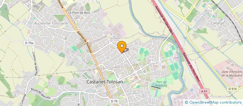 localisation de l'entreprise MADAME MARTINE BOUCHET à CASTANET-TOLOSAN