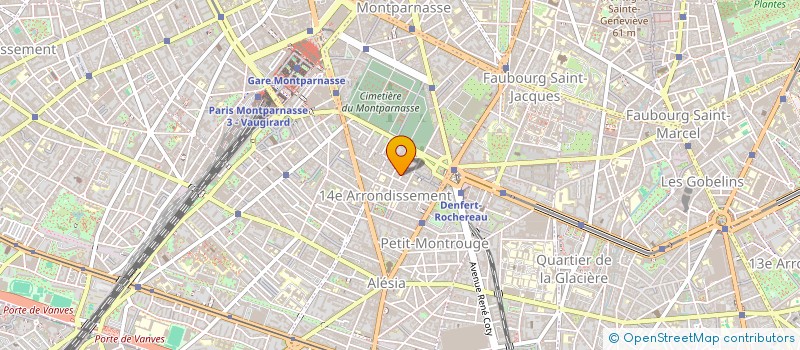 localisation de l'entreprise MADAME MARTINE BOUCHEZ  PARIS