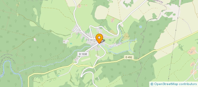 localisation de l'entreprise MADAME MARTINE BOUCHOT  ETERNOZ