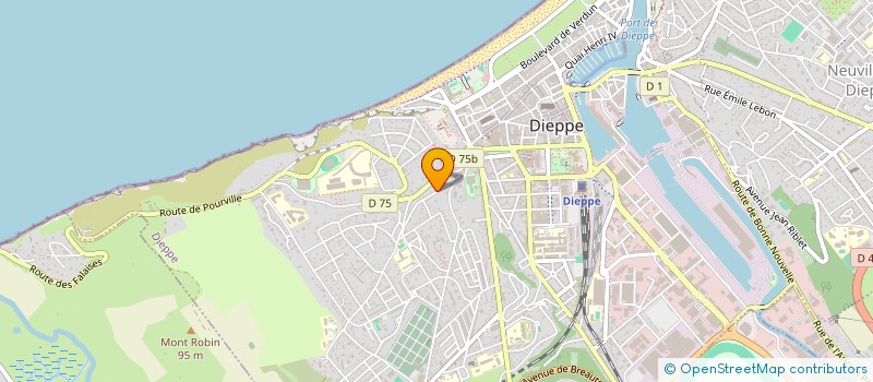 localisation de l'entreprise MADAME MARTINE BOULAND à DIEPPE