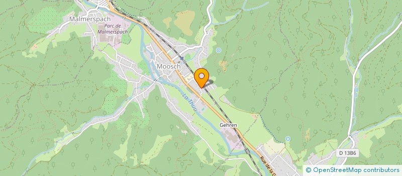 localisation de l'entreprise MADAME MARTINE BOULANGER  MOOSCH