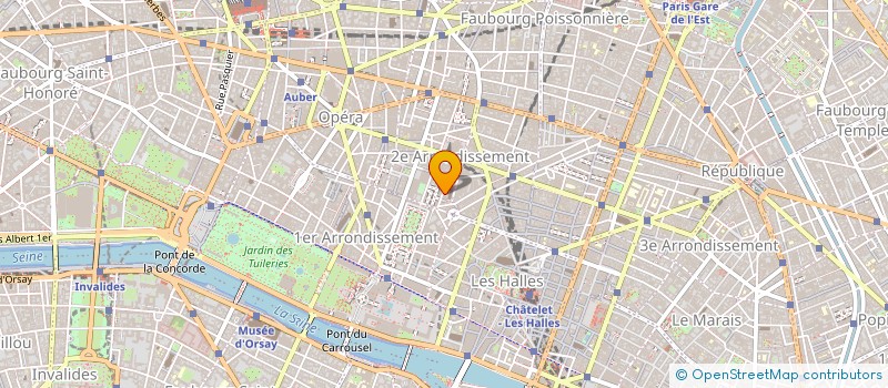 localisation de l'entreprise MADAME MARTINE BOUTIN à PARIS
