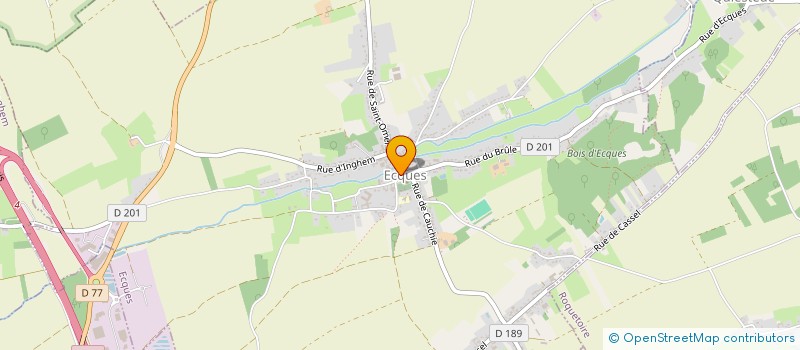 localisation de l'entreprise MADAME MARTINE BOUTOILLE  ECQUES