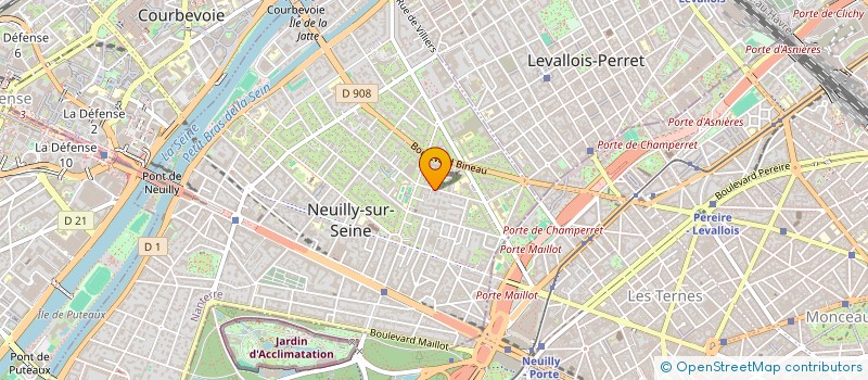 localisation de l'entreprise MADAME MARTINE BOYER à NEUILLY-SUR-SEINE