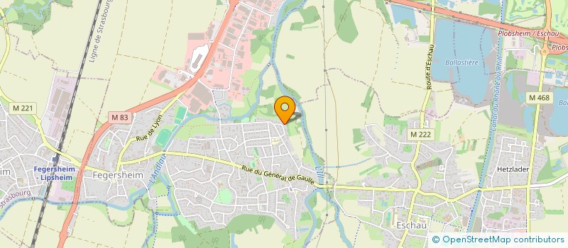 localisation de l'entreprise MADAME MARTINE BREISS  FEGERSHEIM