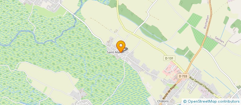 localisation de l'entreprise MADAME MARTINE BROTREAUD  LE GUA