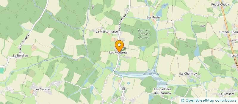 localisation de l'entreprise MADAME MARTINE BRUILLOT à JUIF
