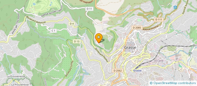 localisation de l'entreprise MADAME MARTINE BRUN à GRASSE