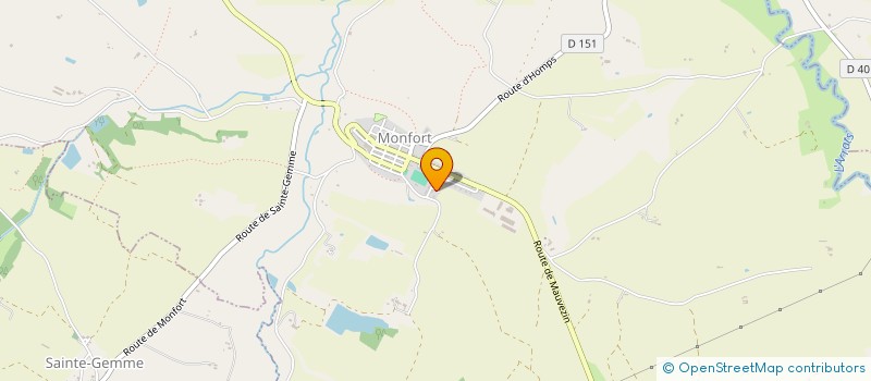 localisation de l'entreprise MADAME MARTINE BRUNET  LABOUTARIE