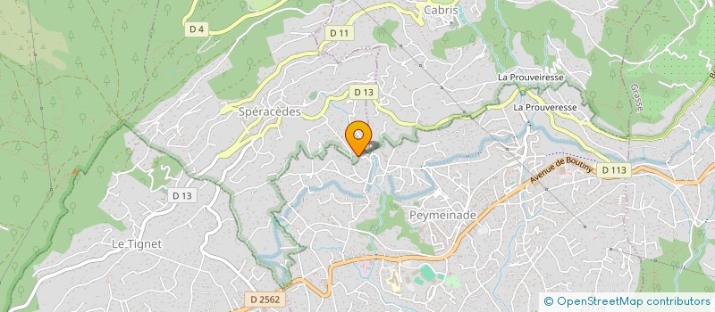 localisation de l'entreprise MADAME MARTINE BRUNO  SPERACEDES