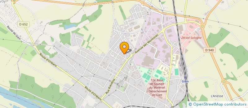 localisation de l'entreprise MADAME MARTINE BUISSON à BONNY-SUR-LOIRE