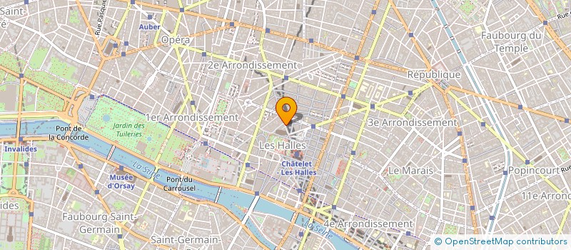 localisation de l'entreprise MADAME MARTINE BUJON  PARIS