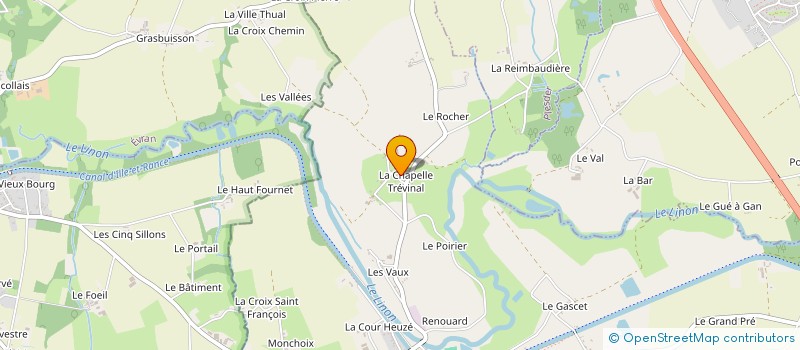 localisation de l'entreprise MADAME MARTINE BUREL  TREVERIEN