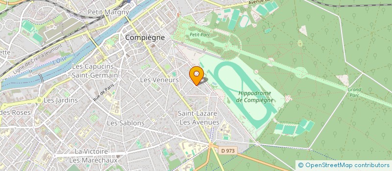 localisation de l'entreprise MADAME MARTINE CAILLOUX à COMPIEGNE