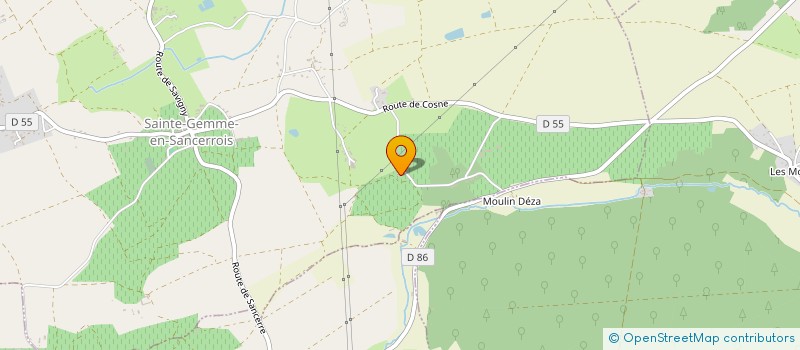 localisation de l'entreprise MADAME MARTINE CALATAYUD  BOULLERET