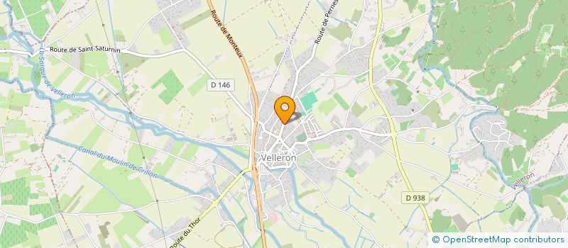 localisation de l'entreprise MADAME MARTINE CANO  VELLERON