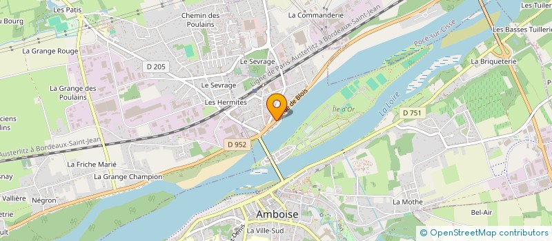 localisation de l'entreprise MADAME MARTINE CANOT  AMBOISE