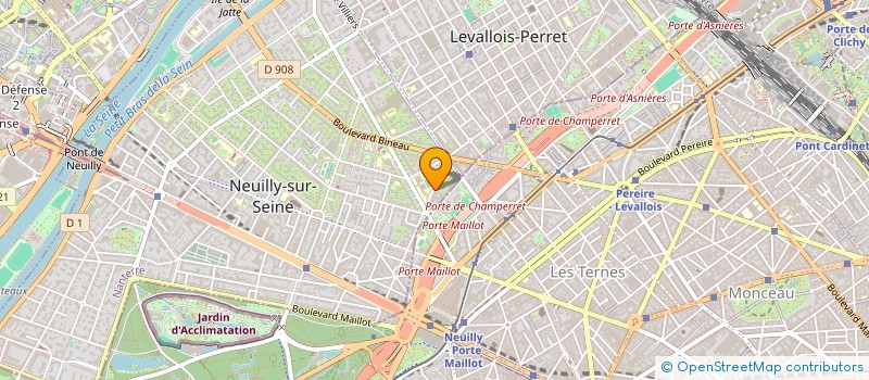 localisation de l'entreprise MADAME MARTINE CARIOU à NEUILLY-SUR-SEINE