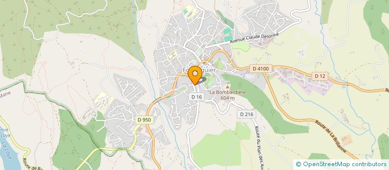 localisation de l'entreprise MADAME MARTINE CARMONA  FORCALQUIER