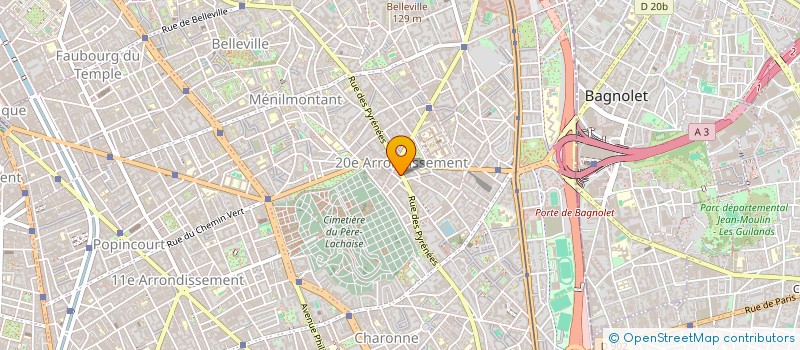 localisation de l'entreprise MADAME MARTINE CARREAU à PARIS