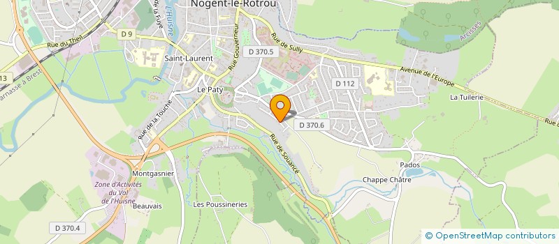 localisation de l'entreprise MADAME MARTINE CARROUGET à NOGENT-LE-ROTROU
