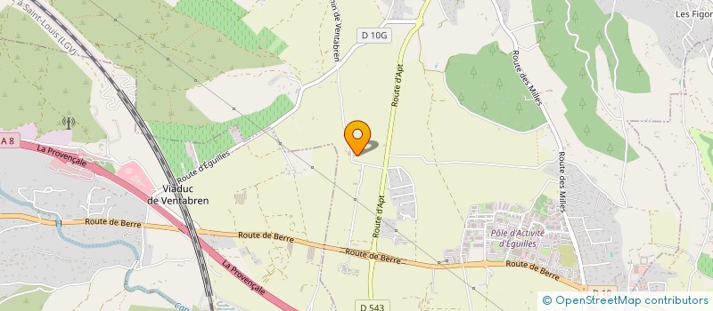 localisation de l'entreprise MADAME MARTINE CARVALLO  EGUILLES