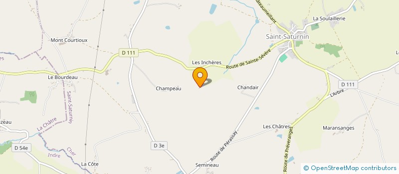 localisation de l'entreprise MADAME MARTINE CASTANER à SAINT-SATURNIN