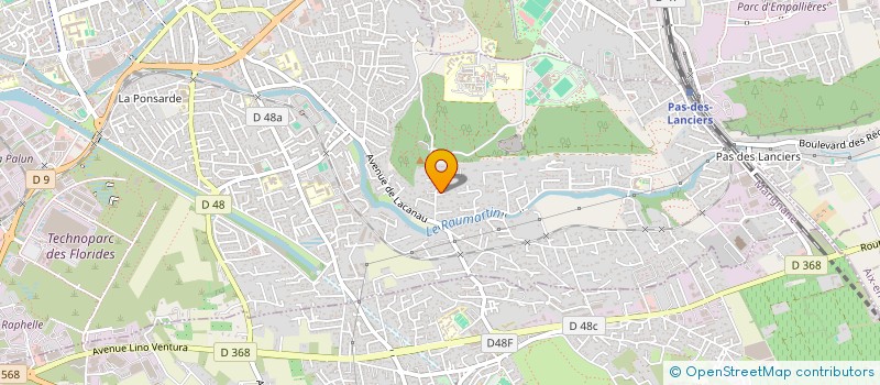 localisation de l'entreprise MADAME MARTINE CATY  MARIGNANE