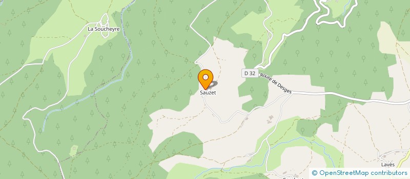 localisation de l'entreprise MADAME MARTINE CAYROCHE  CHANALEILLES