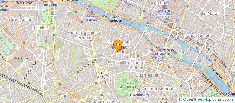 localisation de l'entreprise MADAME MARTINE CESAR  PARIS