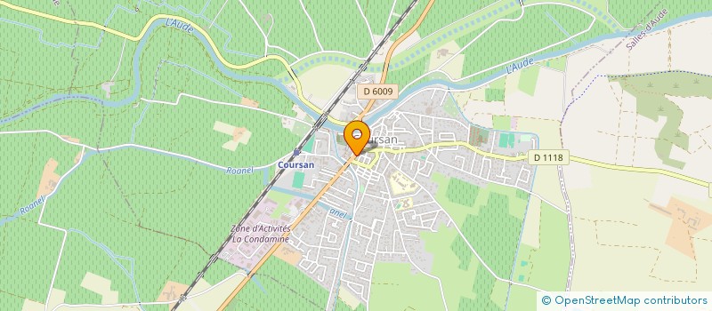 localisation de l'entreprise MADAME MARTINE CHABBERT  COURSAN