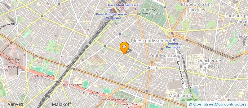 localisation de l'entreprise MADAME MARTINE CHAMBELLAN  PARIS