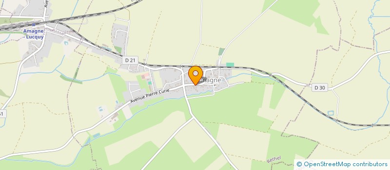 localisation de l'entreprise MADAME MARTINE CHAMPENOIS  AMAGNE